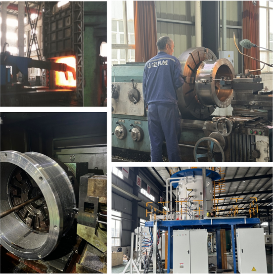 Customized High Compression Ratio Pellet Die For Van Aarsen 750 Pellet Mill