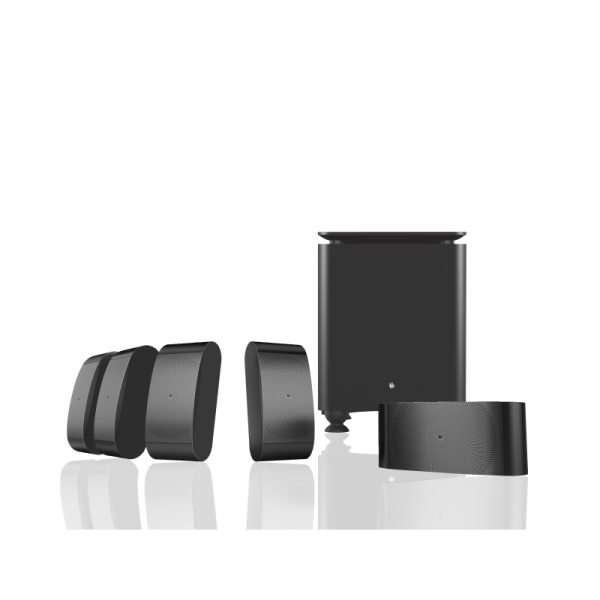 U4max-S10D 5.1 Wall-Mounted Home Cinema System 1000W Subwoofer 110dB
