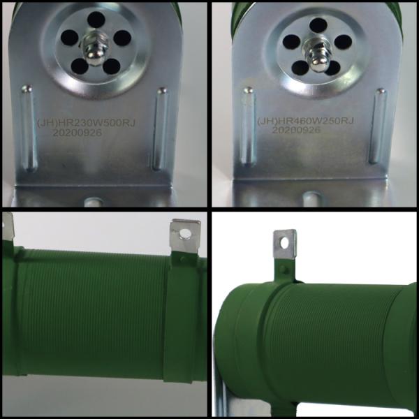 Resistencias de alambre bobinado de potencia para soldadura plástica HF de máquinas, con resistor tubular cerámico segmentado de 230W