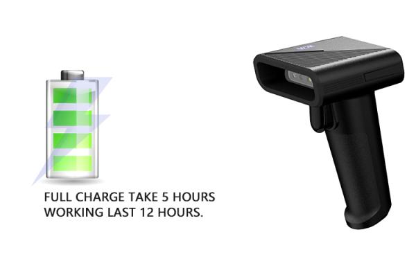 A Factory Handheld Wireless 2d Barcode Scanners With Stand Free Hand    Passport MRZ Code Wireless Scanner