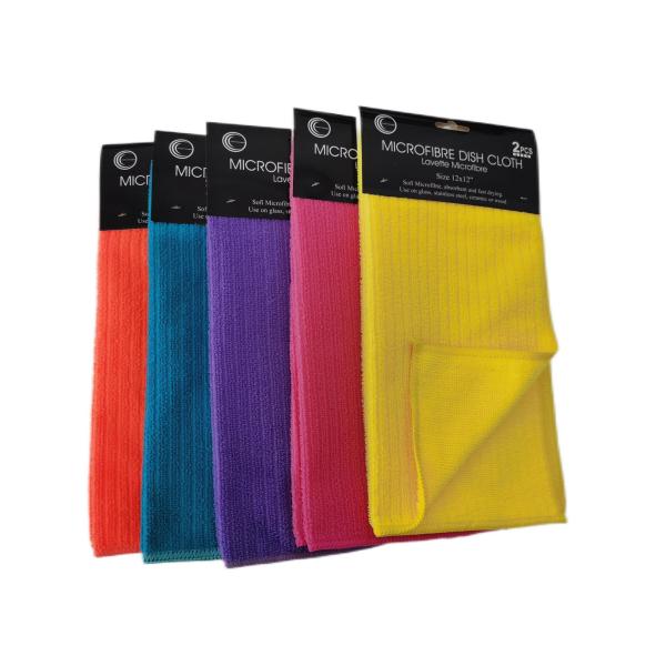 Ежедневное двойное, который встали на сторону полотенце 30x30cm нашивки одежды чистки Microfiber всеобщее