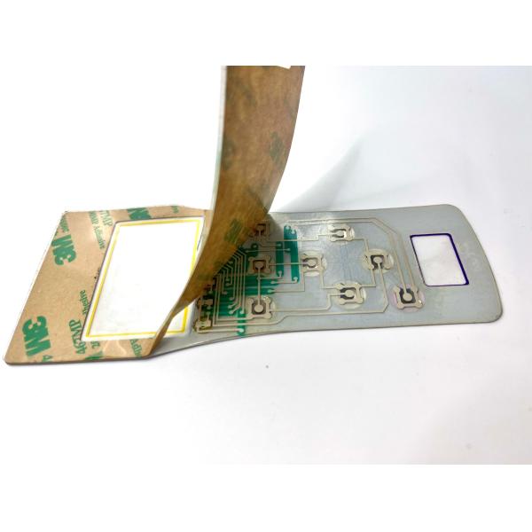 240gm Trip Force 3 Contact Domes Backlit Membrane Switches