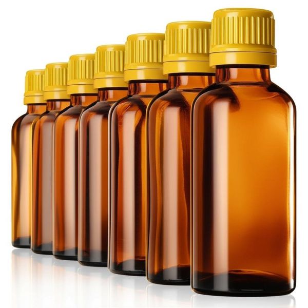 Professional Cosmetic Packaging with 15ml Capacity Amber Cosmetic Bottles