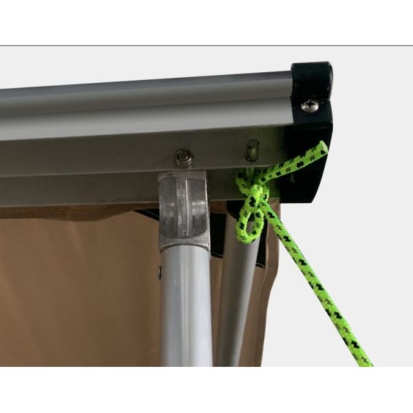 2.5*3m SUV/4x4/4wd Customized Retractable camping rooftop car roof side awning 4x4 Outdoor Camping Supplies Car Top Side Awning