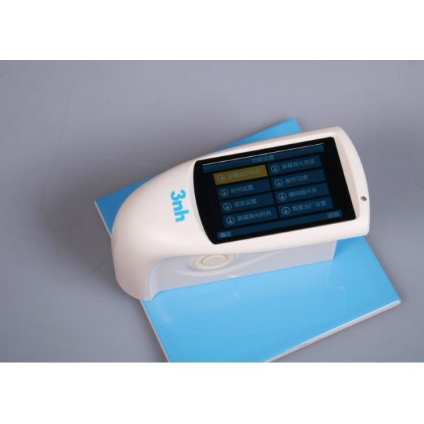 Curved surface Digital Gloss Meter NHG60M With Touch Screen , Connected To PC Rechargeable Battery
