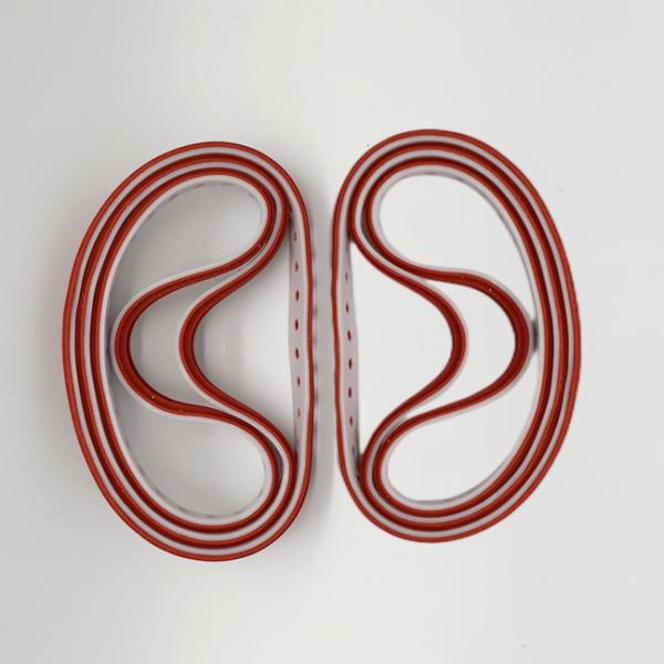 PVC Suction Belt 245mm x 10mm for CD74 XL75 SM102 Offset Printing Machine Parts