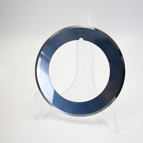 Circular Slitting Knife with Positioning groove for Slitting Battery Pole Pieces Industrial Blades for the Battery Industry