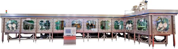 3 In 1 Drink Filling Machine For Milk / Yoghurt / Dairy Liquid Products