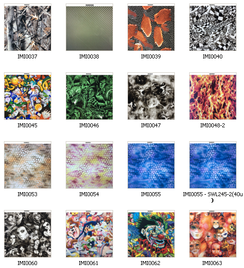 CE IMI 1 Pattern Water Transfer Graphic Film For Wood