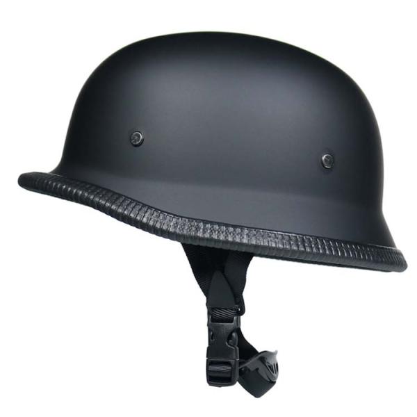 DOT Approved Half Face Motorcycle Vintage German WW2 Helmet with High Density EPS Liner
