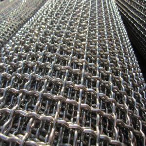 High Temperature Resistance Corrosion Resistant Square Hole Galvanized Crimped Wire Mesh for Mining and Screening