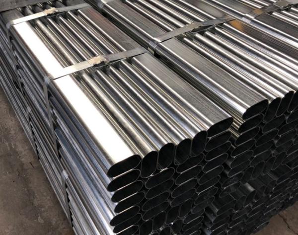 Erw Elliptical Mild Steel Flat Sided Oval Tube