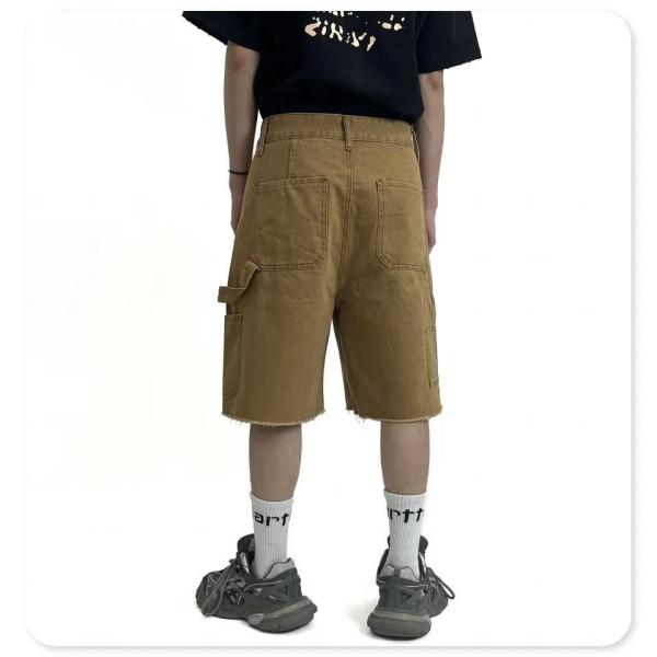                  Organic Cotton Men Casual Cord Boardshort Sustainable Cord Jam Short Eco Friendly Men Corduroy Shorts             