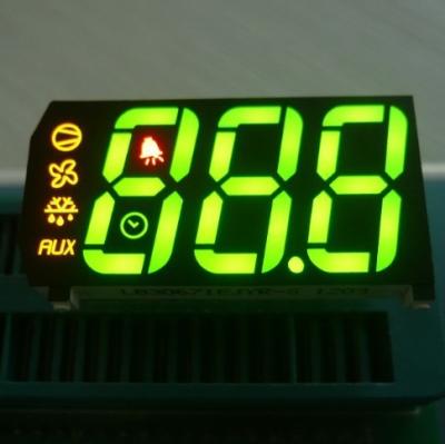 Segmento do dígito 7 triplicar-se da cor do brilho alto o multi conduziu a exposição para o indicador do refrigerador