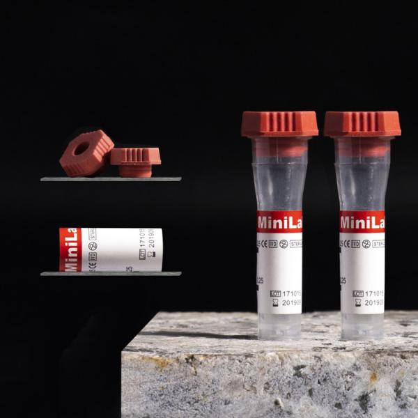 Clot Activator Capillary Blood Collection Tubes Red Rubber Cap 8x45mm