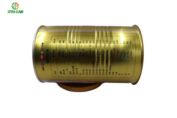 Pó de leite Tin Can Round Tin Can para o estudante Dedicated Milk Powder Panckaging