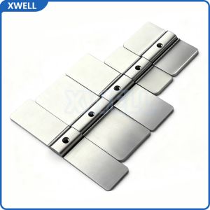 Lithium Battery Connecting Plate - Slotted Riveted Pure Aluminum Busbar, Customizable Cold-Welded Aluminum Bar for Prismatic  Cells