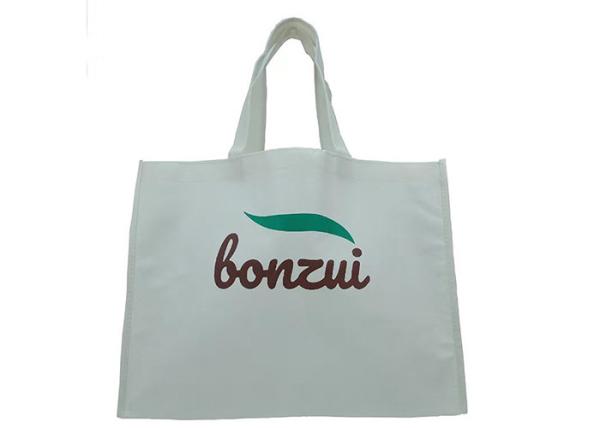 Biodegradable Non Woven Tote Bags Silk Screen Small Laminated Shopper Tote