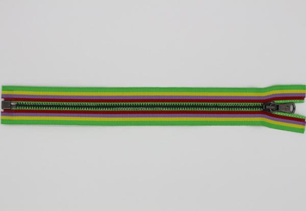 Clothing Standard Metal Teeth Fashion Metal Zippers Multi Color Tape Customized