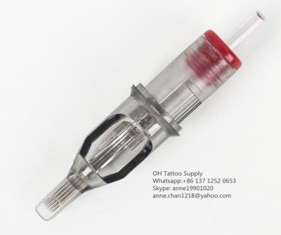 Membrane And Stable Premium Tattoo Needle Cartridges Disposable Round Liner Curved Magnum #12 Diameter 0.35mm