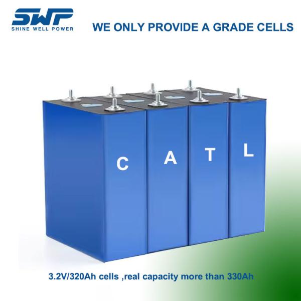 3.2V LiFePO4 Aluminum Battery Cells Dry Storage Type 0~45 .C Charge Temperature