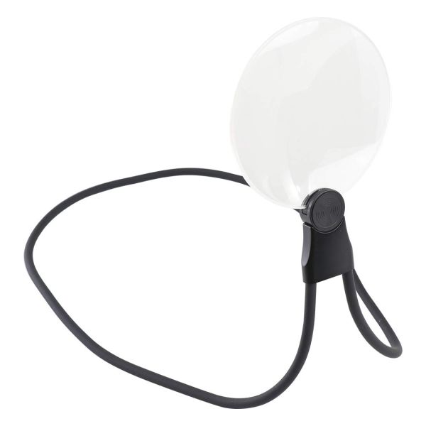 Ergonomic Magnifying Glass Silicone Lightweight Magnetic for Desktop Reading & Handicraft Detail Work