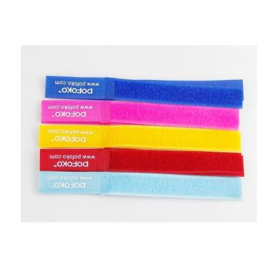 Releaseable 60%nylon 25*200mm velcro Hook And Loop Cable Ties strap