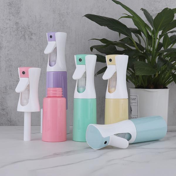 Bouteille continue de jet de la vente 200ML d'injection de Matte Fine Mist de cheveux de pulvérisateur de bouteille de l'eau vide en plastique chaude de coiffure