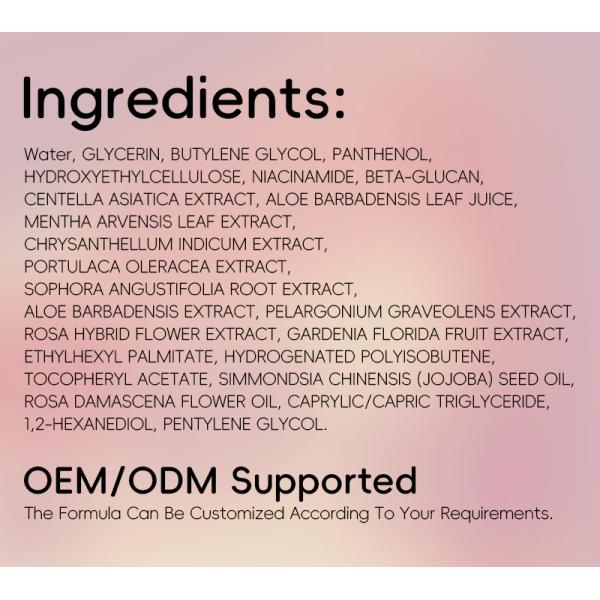 Sérum facial 40ML Double Rose Collagène Hydrolysé Soin de la peau Hydratant Personnalisé