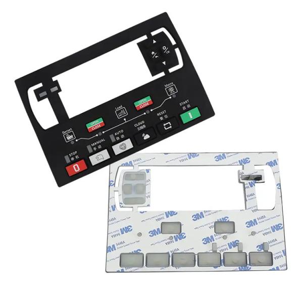 Heavy Machinery Rubber Keypad Membrane Switch For Fuel Dispenser Silica Gel Dies