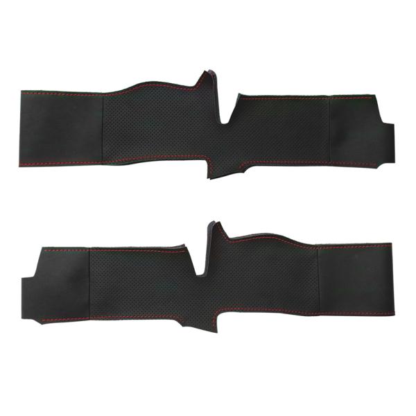 DIY Hand Sewing Black Stitch Suede Steering Wheel Cover for BMW Z4 E85 E86 2003-2016