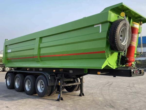 Four Axle Dump Trailer ABS Anti Lock Braking System Ultimate For Heavy Industries