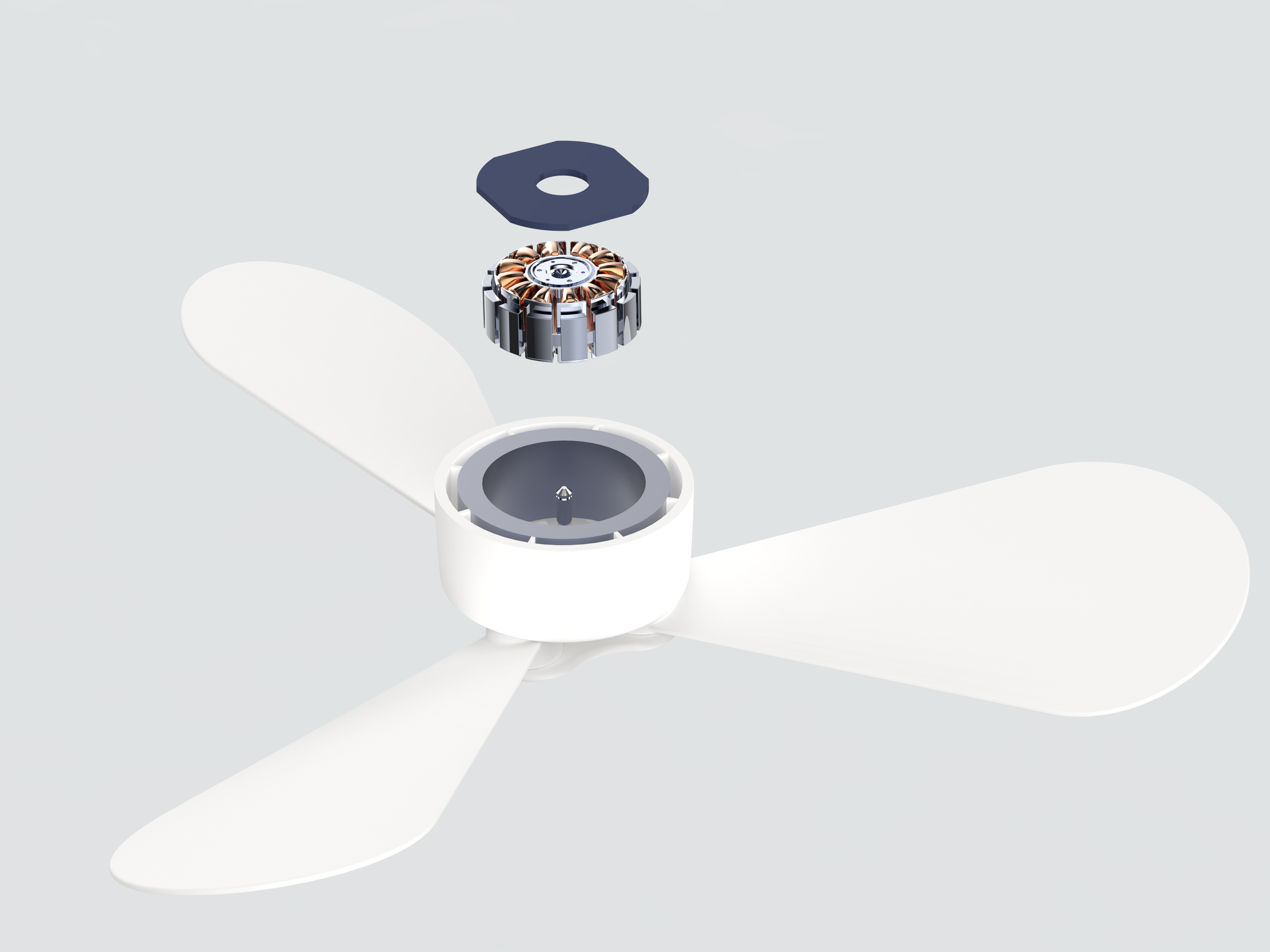 Foldable 3 Blades Portable USB Wireless  Remote Control Plug in LED Light Camping Mini Fans Outdoor Ceiling Camping Tripod Fan
