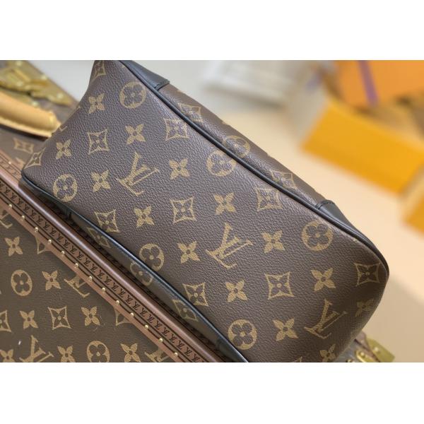 Ladies Odeon Chain 27cm Single Strap Shoulder Handbags Brown