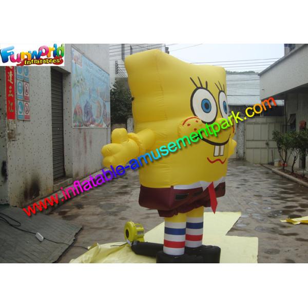Popular Advertising Inflatables Spongebob Cartoon Replica Model ISO Approval