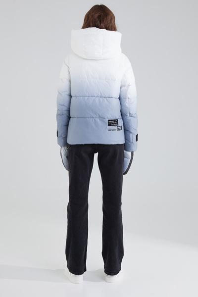 FODARLLOY New Arrival Women Winter Warm short Coats Thick Cotton-Padded Jackets Printed Woman Collar Puffer Bubble Coat jackets