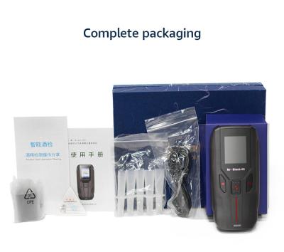 Multiple Language Fuel Cell Alcohol Tester 140g 138mmX68mmX30mm Mr Black 3