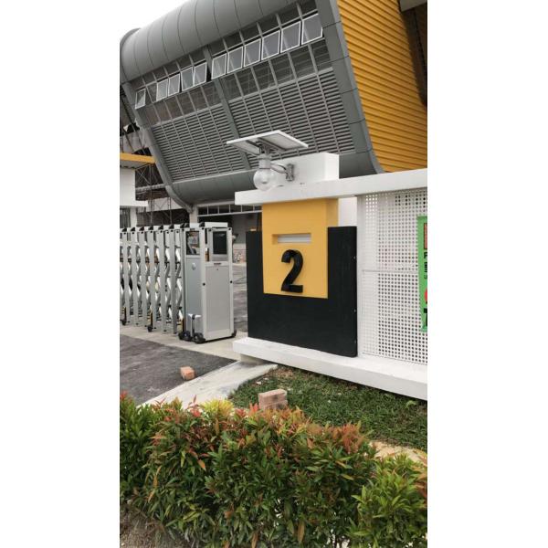 Intelligent Solar Powered Garden Wall Lights 3000-6500K , 3-5 Years Warranty