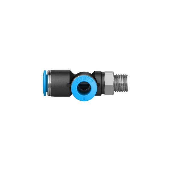 Festo QSTL-1/8-8 Hydraulic Pneumatic Fittings QSTL Series T Fitting R 1/8 Male To 8 mm