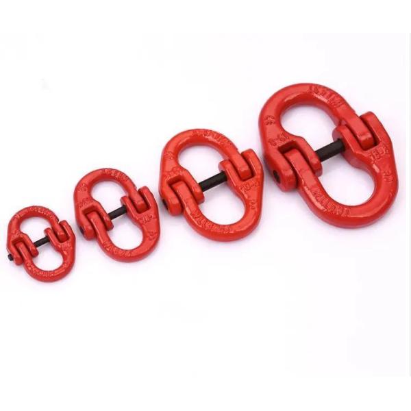 Elevación y elevación de grúas de torre de la mariposa de la hebilla de la cadena de doble anillo de la hebilla 1.12t-43.5t