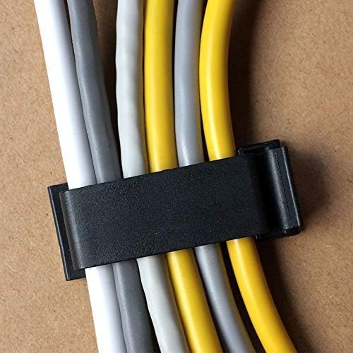 Self Adhesive Cable Management Clips For Car TV PC Laptop Ethernet Power Cord