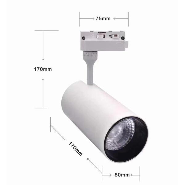 IP20 Waterproof Anti Glare LED Downlights , 10w Trimless Led Downlight