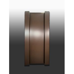 2.00MM Wood Grain Aluminum Veneer Curtain Wall Cladding Facade  Decoration For Building Exterior Decoration