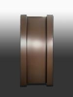 Aluminio 2.5 MM fachada de revestimiento de paredes anti-erosión a largo plazo para la construcción de paredes exteriores