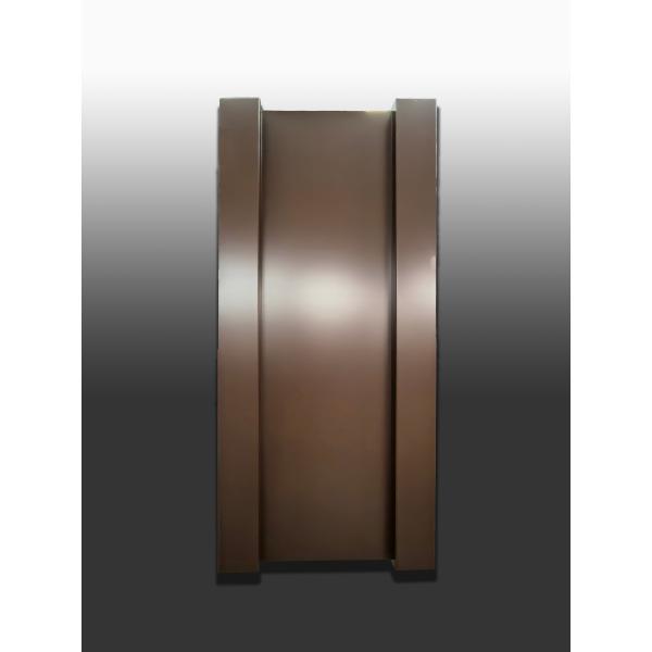 2.00MM Wood Grain Aluminum Veneer Curtain Wall Cladding Facade  Decoration For Building Exterior Decoration