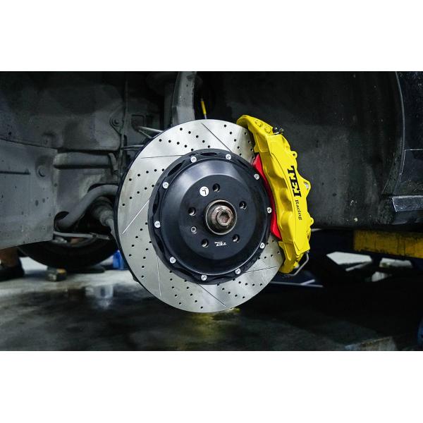 TEI Racing BBK P60NS 6 Piston Forged two-pieces Caliper Brake Kit For Audi A6 19 Inch Wheel Front
