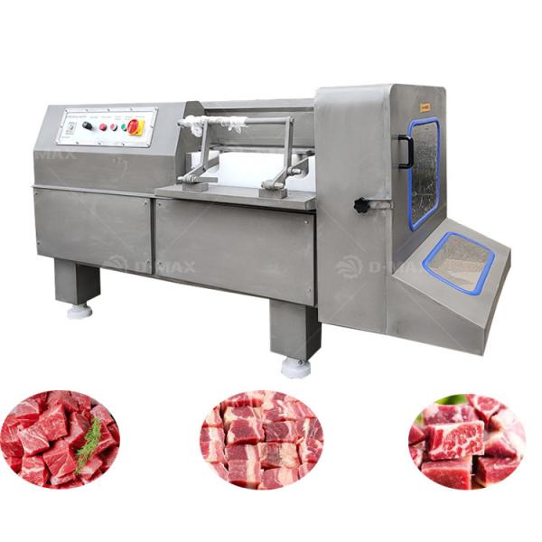 Chicken Meat Dicing Machine Automatic Frozen Block Cut Meat Cube Cutting Machine for Beef