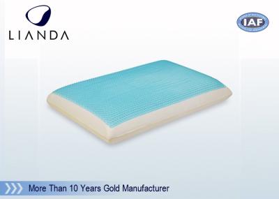 Memory Foam Cooling Gel Pillow , Home Textile Fashion Silicone Gel Pillow