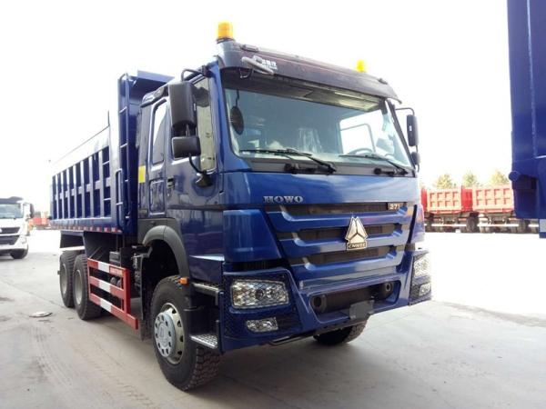 Famous SINOTRUK HOWO 6*4 Dump Truck , Diesel Fuel Type Heavy Commercial Trucks