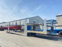 2-layer car carrier trailer, hydraulic lift car transport trailer, European design electric lift car trailer